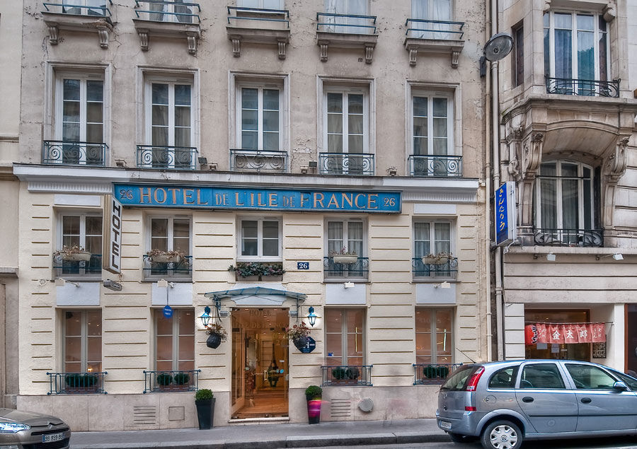 Hotel Ile De France Opera Париж Экстерьер фото